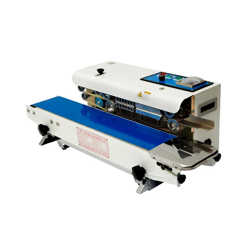 DBF-900W Continuous Bag Sealer Band Heat Sealer Food Packaging Continuous Sealing Machine