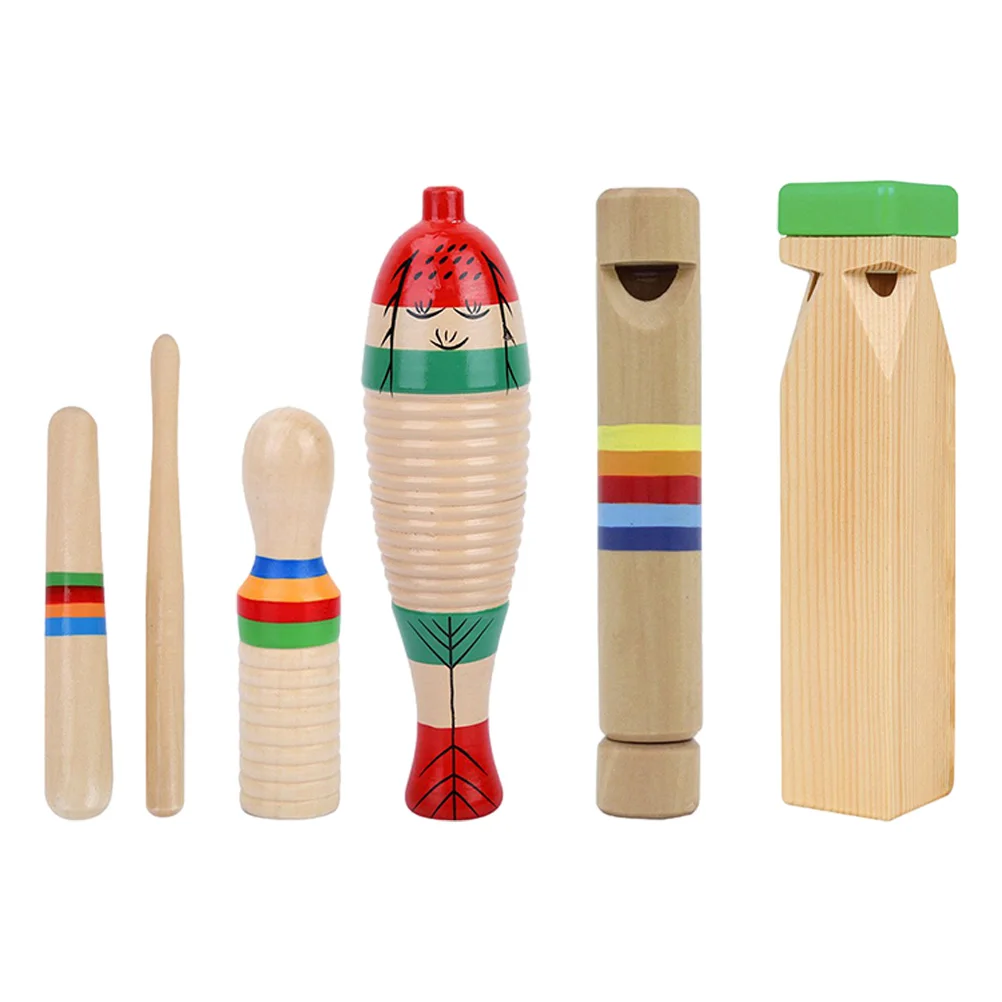 

Children's Early Education Musical Instruments Preschool Boy Percussion Wood Kids Toy