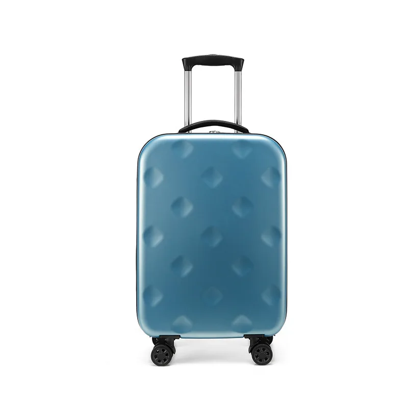 New Foldable Upright Luggage Hole Universal Wheel Trolley Case Portable Storage Suitcase Boarding Bag