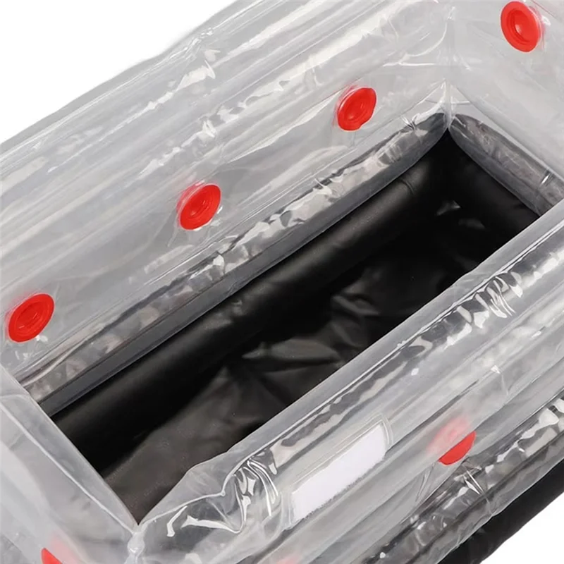 -PQWN Mushroom Planting Box Home Inflatable Mushroom Grow Nursery Ventilator Mushroom Grow Kit