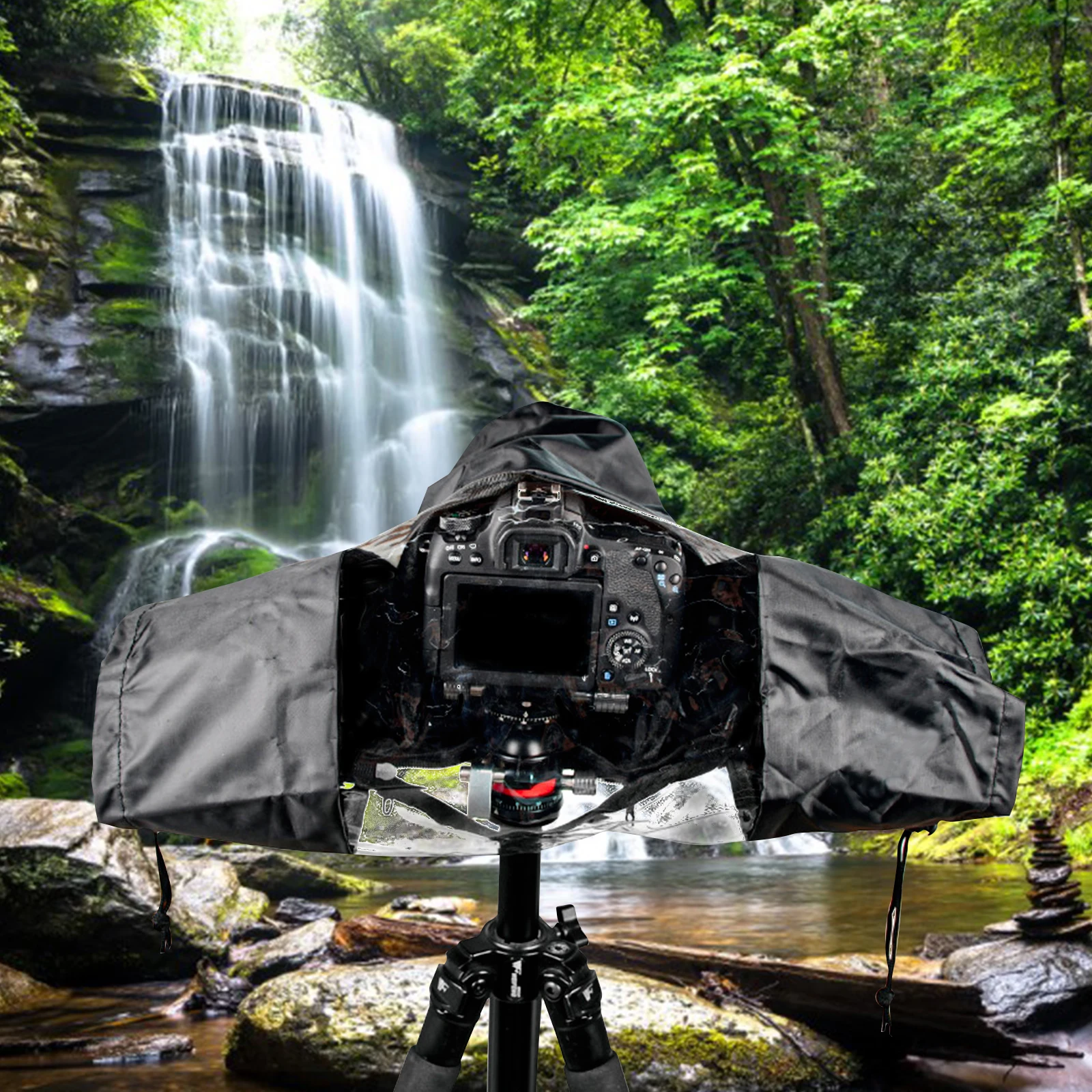 

Adjustable Cover For Dslr Digital Waterproof Protector Sleeve Tripod Compatible Outdoor Snow Protection Gear Camera Protector