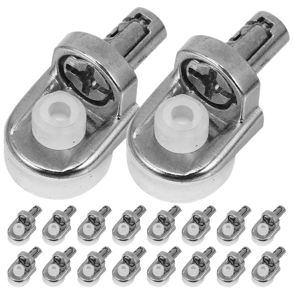 

24pcs Pins Heavy Duty Zinc Alloy Cabinet Pegs Suction Cups For Kitchen Bookshelf Wardrobe Shelf Supports Metal Shelf Clips