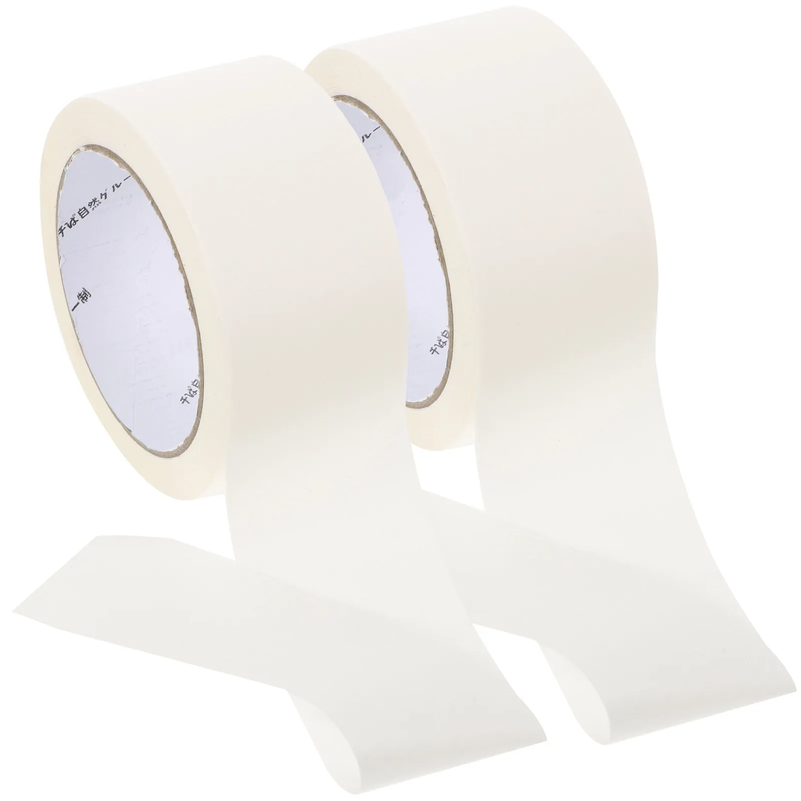 2pcs-multi-function-packaging-tape-kraft-paper-tape-writable-surface-easy-carry-lightweight-for-book-binding-photo-frame-sealing