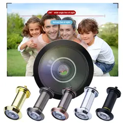 Home HD Glass Lens Wide Angle 200 Degree Peephole Security Door Eye Door Viewer Cat Eye