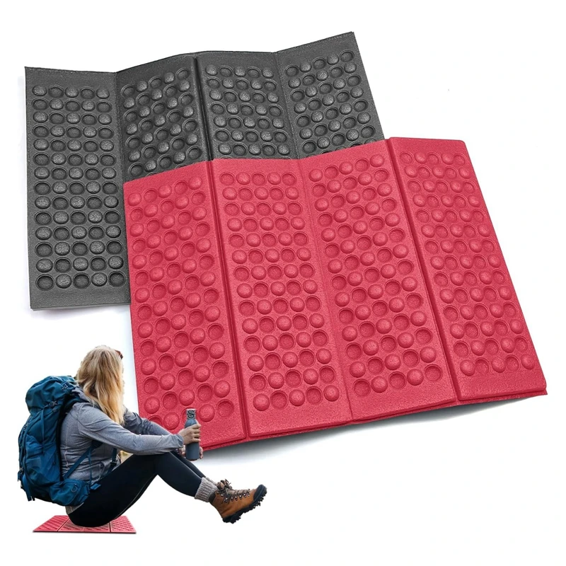 Portable Seat Cushion Foldable Foam Pad for Outdoor Camping Hiking Seat Cushion Waterproof Moisture-Proof Honeycomb Picnic Mat