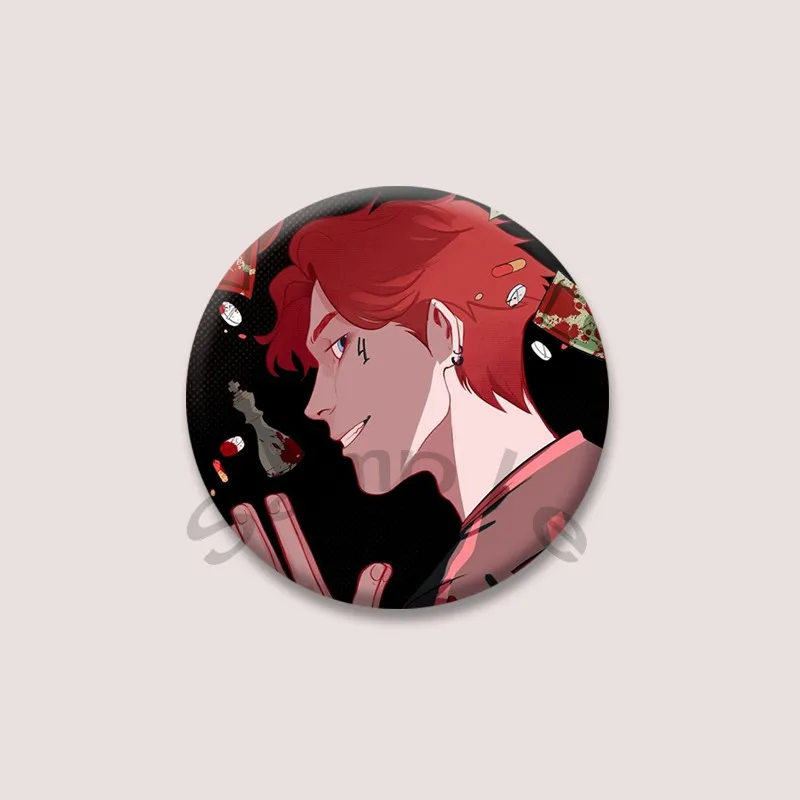 The Foxhole Court Coin Badges Custom Cartoon Neil Josten Round Brooch on Backpack Cosplay Lapel Pins Jewelry Accessories Gifts - Image 6