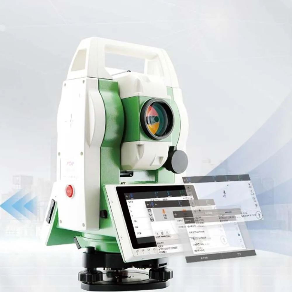 Total Station FOIF RTS342N Measurement Equipment Android System, 1000m Prism Free High Precision