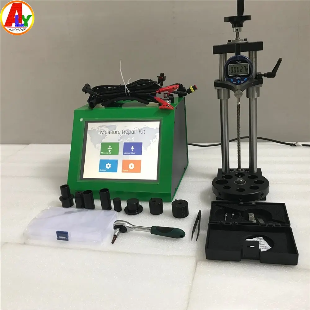 AM-CRM900T Diesel Common Rail Injector The Third Set of Maintenance Plan Travel Measurement Tool with 10-inch Touch Screen