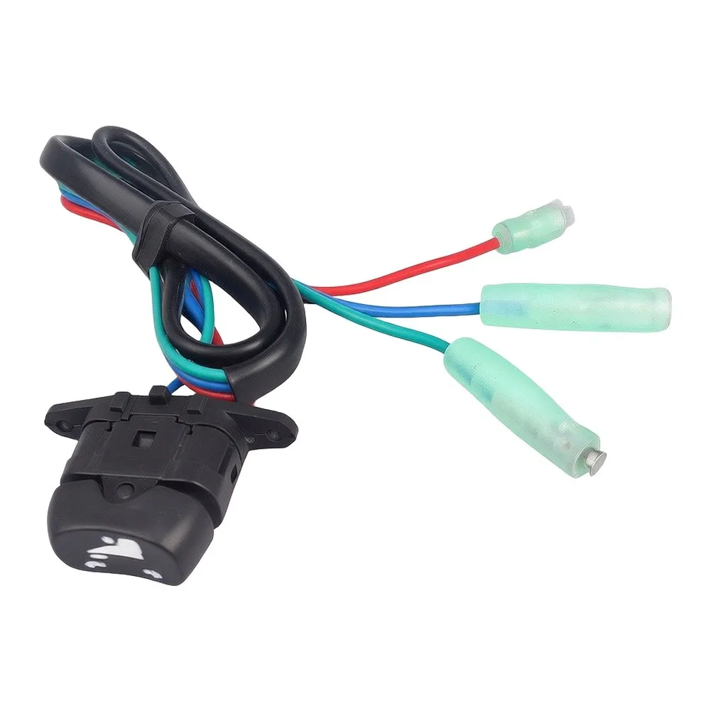 37850-90J00 12V For Trim Switch With 23 Inches Wire Length For Suzuki 25-70HP 2008-2019 For Outboard Motors Remote Control