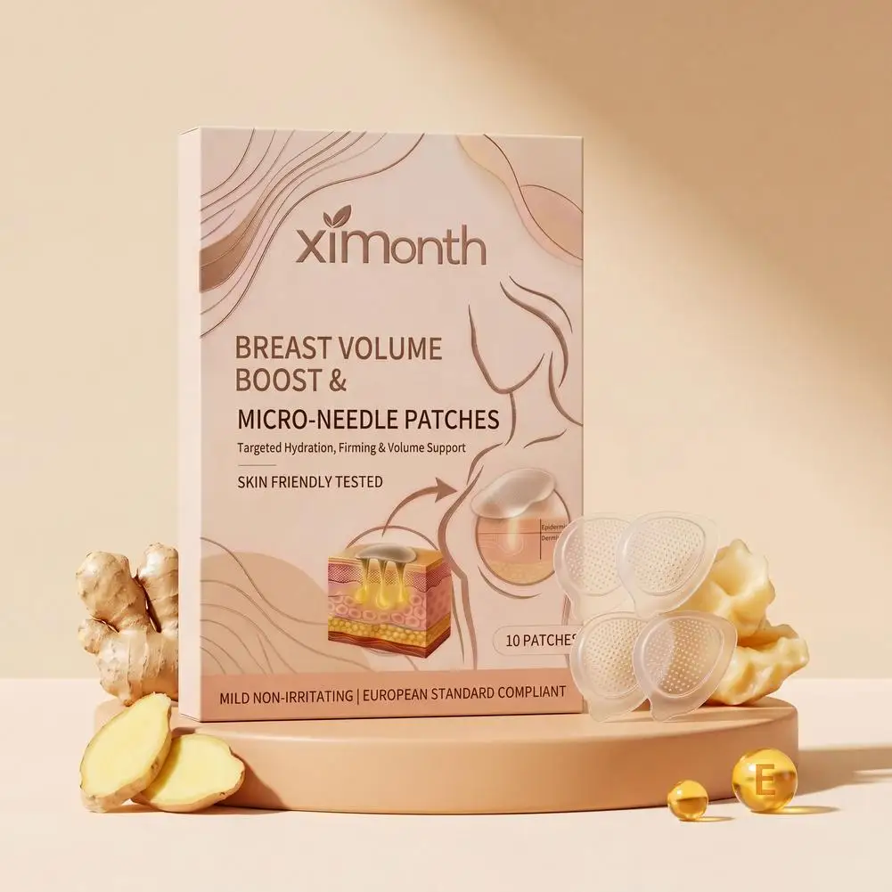 Breast Enhancement Advanced Nano-Microneedle Patch Deep Hydration Firming Nourishing Microneedle Chest Skin Care Patches