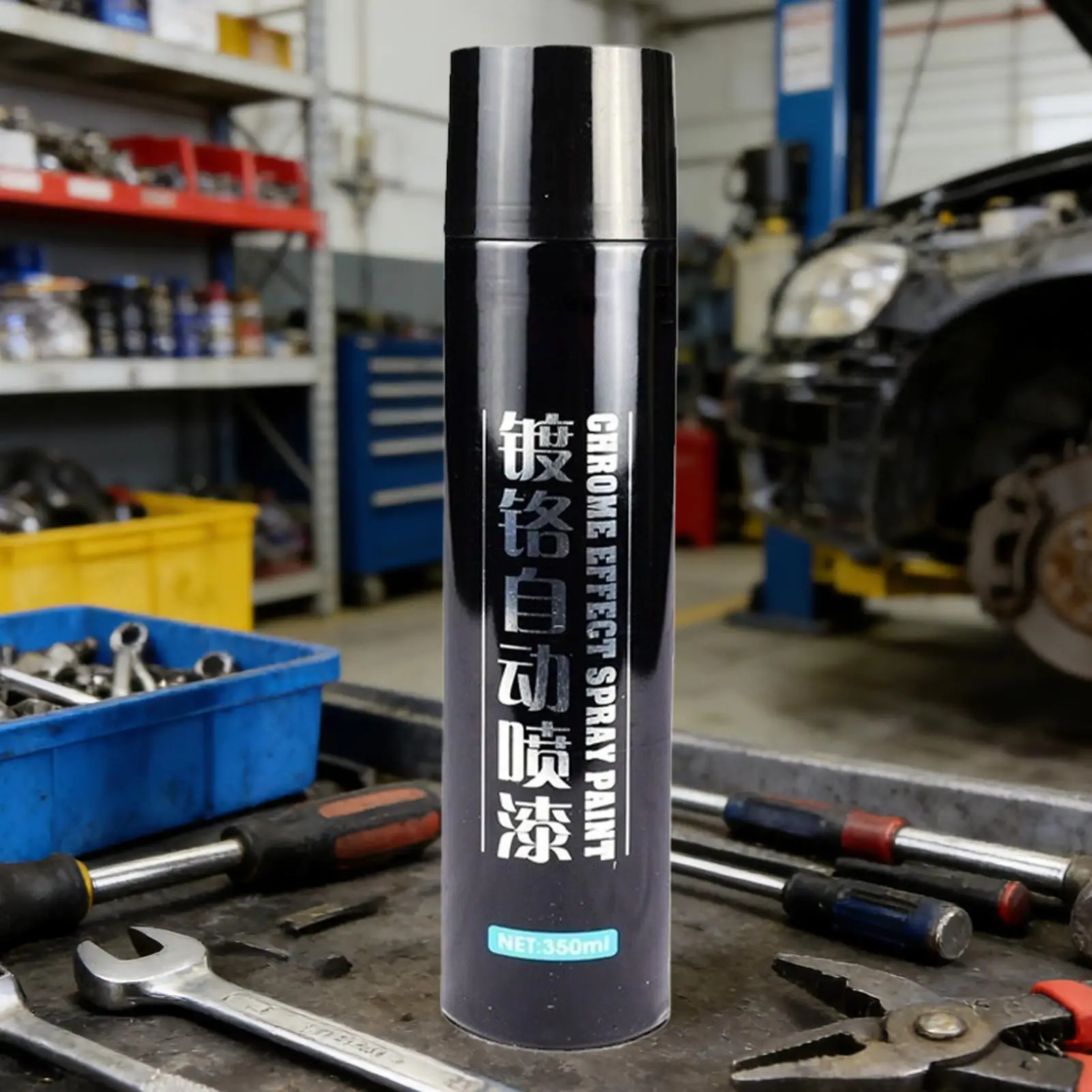 Chrome Paint 350ml Rust Proof Universal Manual Protection Liquid Chrome Spray Paint For Metal Rims Walls Work Outdoor Indoor