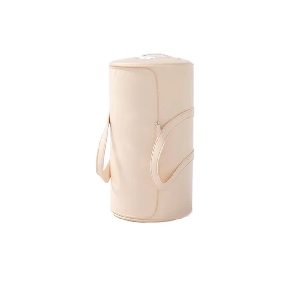 

Large Capacity Cylinder Quilt Storage Bag Foldable Dustproof Clothes Quilt Storage Bag Moisture-proof with Zipper