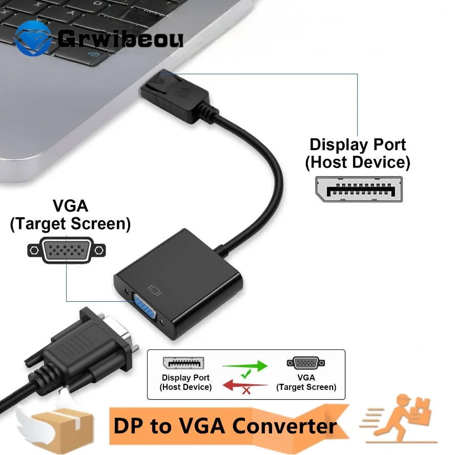 Displayport To Vga …