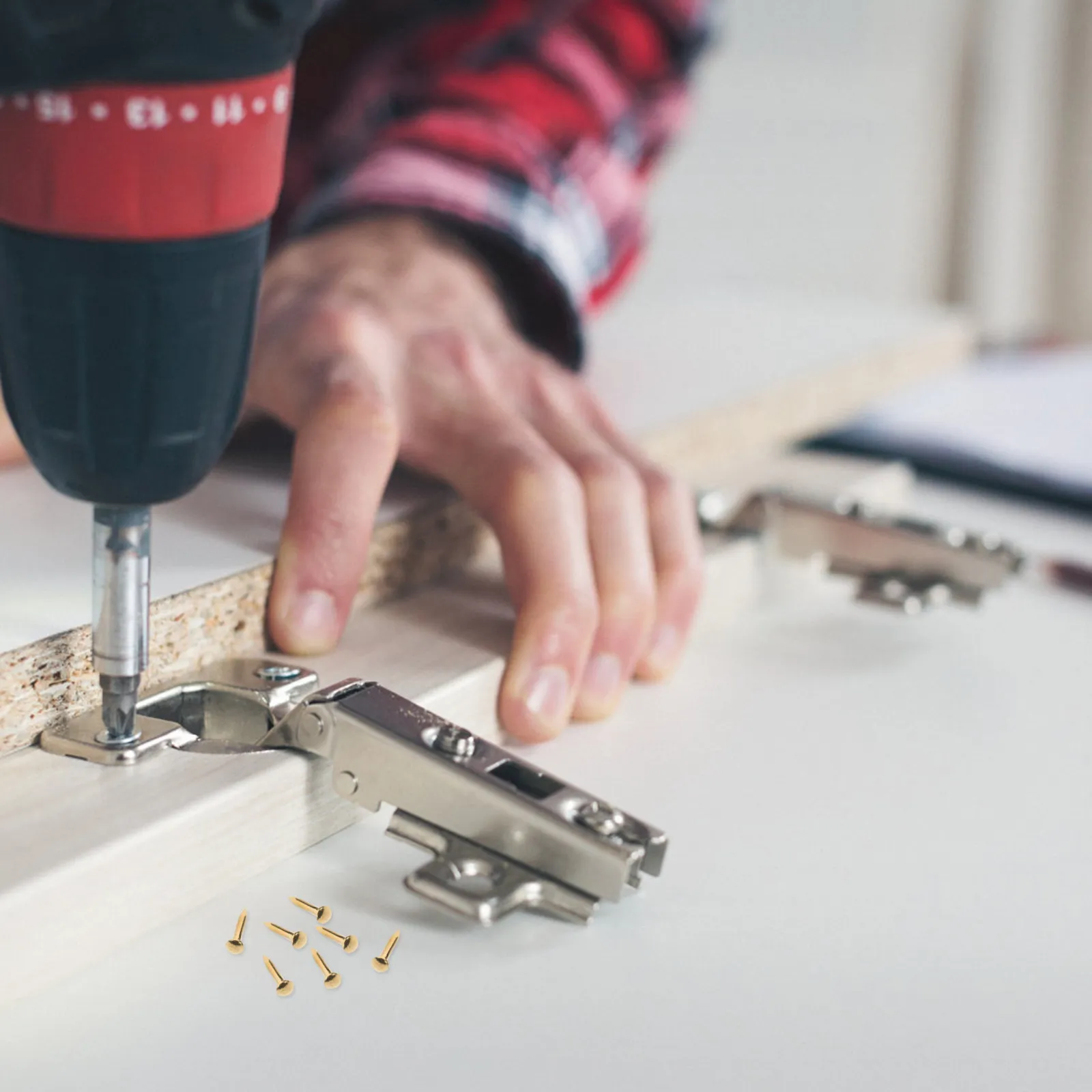 100Pcs 18mm Brass Nails Round Head for Furniture Decorative Accesories Easy Install Durable Practical Craftsmanship