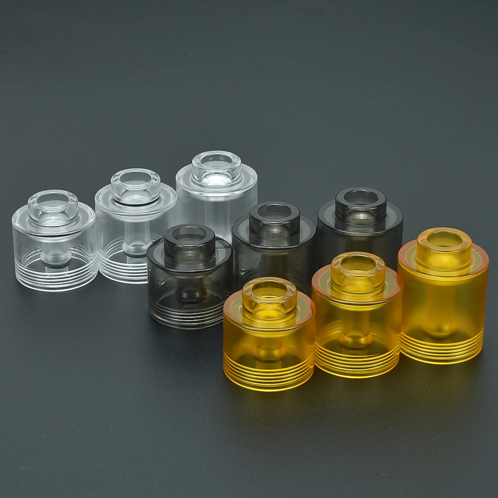 wolfcoolvape Steam Tuners style Replacement BellCap for sxk Flash e-Vapor V4.5S+ Style RTA pei pc pom material 23mm Tank rta