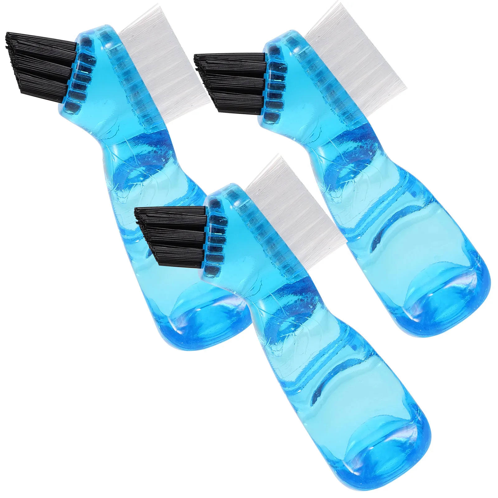 

3Pcs Denture Brush Toothbrush Portable Double-Head Mini Cleaning Tool for Braces Personal Oral Care Household Use