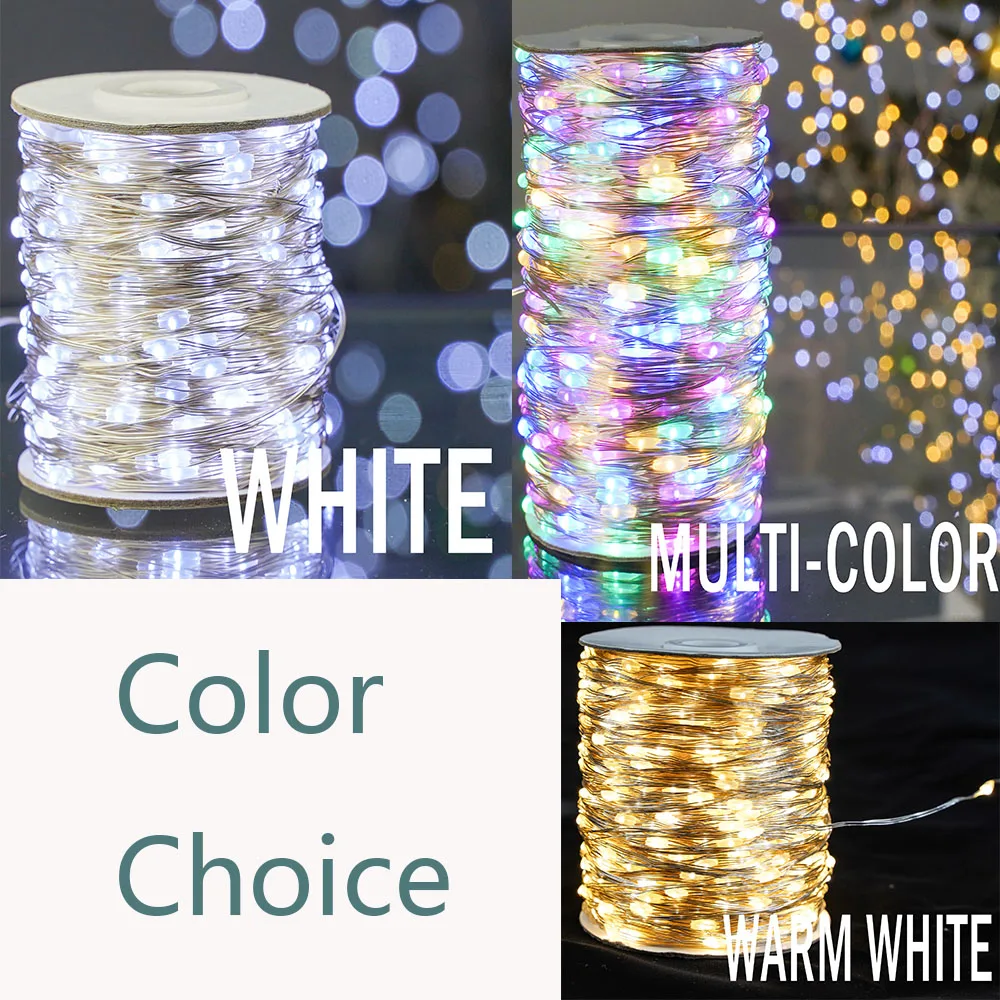 Гирлянда с медной проволокой, 200 м