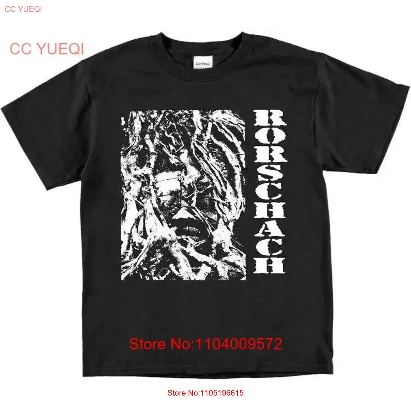 Rorschach Hardcore Punk T Shirt Vintage Earth Crisis Converge Integrity Dropdead vintage Washed Unisex streetwear Slightly