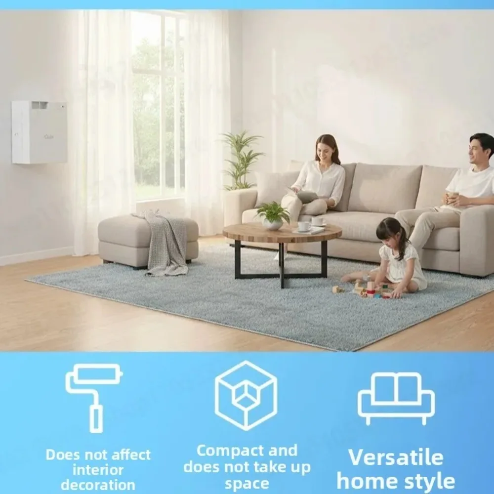 Broad Wall-mounted Fresh Fan Two-way Flow Ventilation Air Purification Formaldehyde Removal Silent FH6