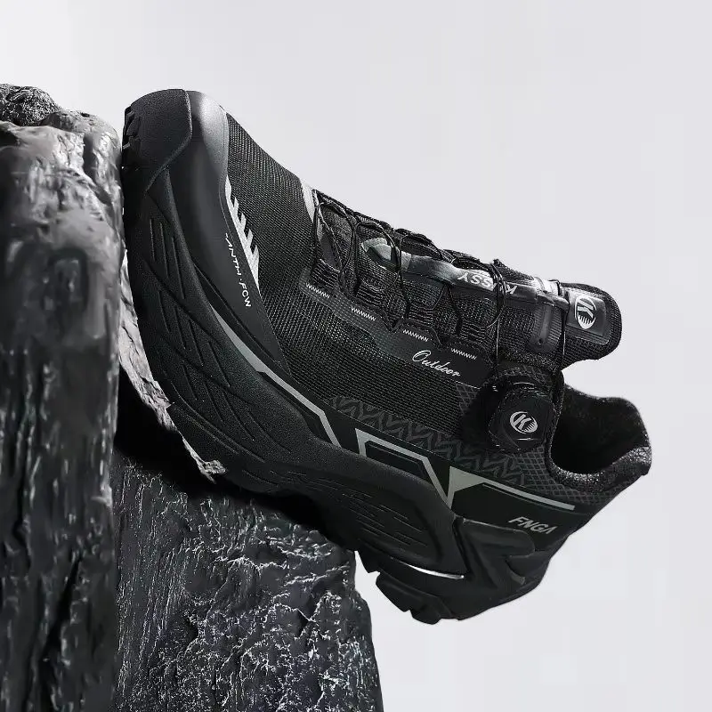 2025 New Trail Running Shoes Men Quick Lacing Gym Shoes Outdoor For Mens Anti Slip Walking Shoe Designer Sports and Leisure Shoe