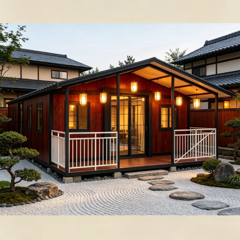 Customized 2 Bedroom Container House Mini House Prefabricated Container House 20ft 30ft 40ft Foldable Mobile Tiny Home