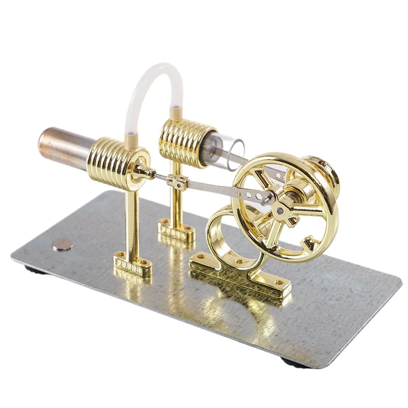 For engine model steam car second generation assembly iron plate and finished product