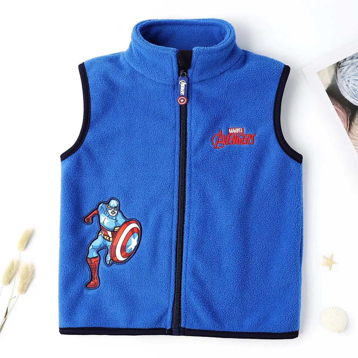 سبايدرمان الكرتون أنيمي الأطفال سترة الإبداعية شخصية الذكور الخريف/الشتاء المرجان المخملية الخارجية سستة تانك الأعلى هدية