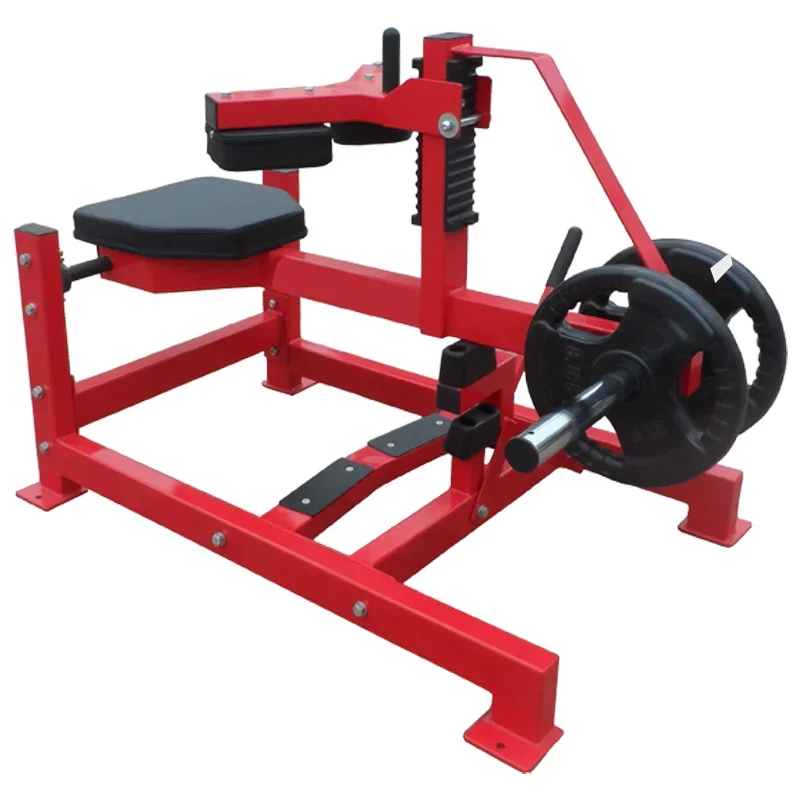 Seated Calf Raises for Leg Training, Customizable Fitness Equipment for Gyms