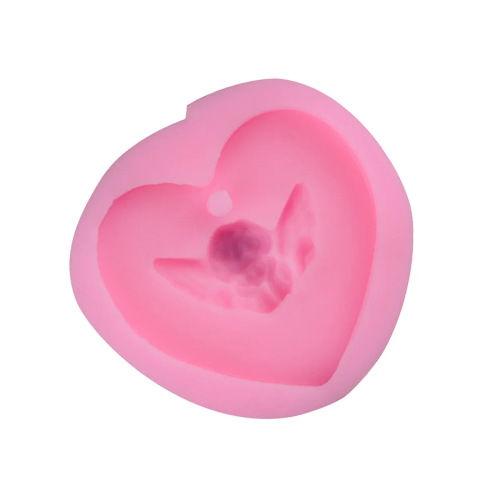 

Cake Mold Silicone 3D Boy Angel Shape Non-Toxic Tasteless Baking Molds Fondant Crafts Chocolate Candy Ice Jelly DIY