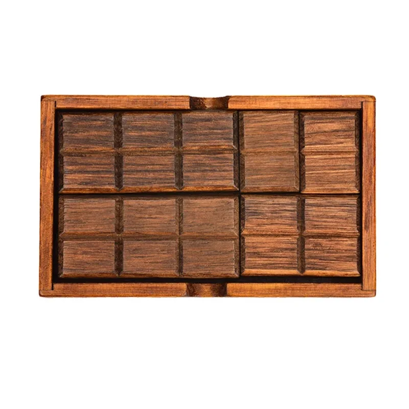 Caja De rompecabezas De Chocolate, rompecabezas De madera para adultos y niños, gran Idea, regalos, Luban Lock, juguetes educativos, Juegos De Inteligencia