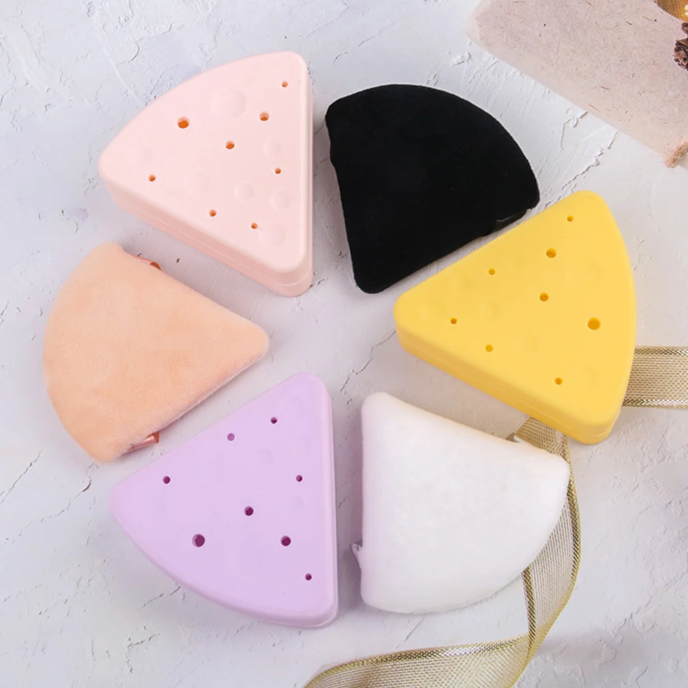 Silicone Beauty Powder Puff Storage Tool Puffs Makeup Holder Small Sponge Blender Silica Gel Travel