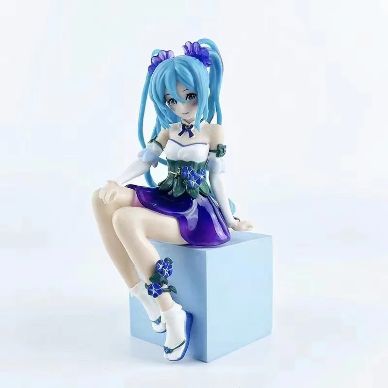 Nowe Anime Miku Cute Kawaii wirtualna piosenkarka Miku Manga figurki figurki Pvc