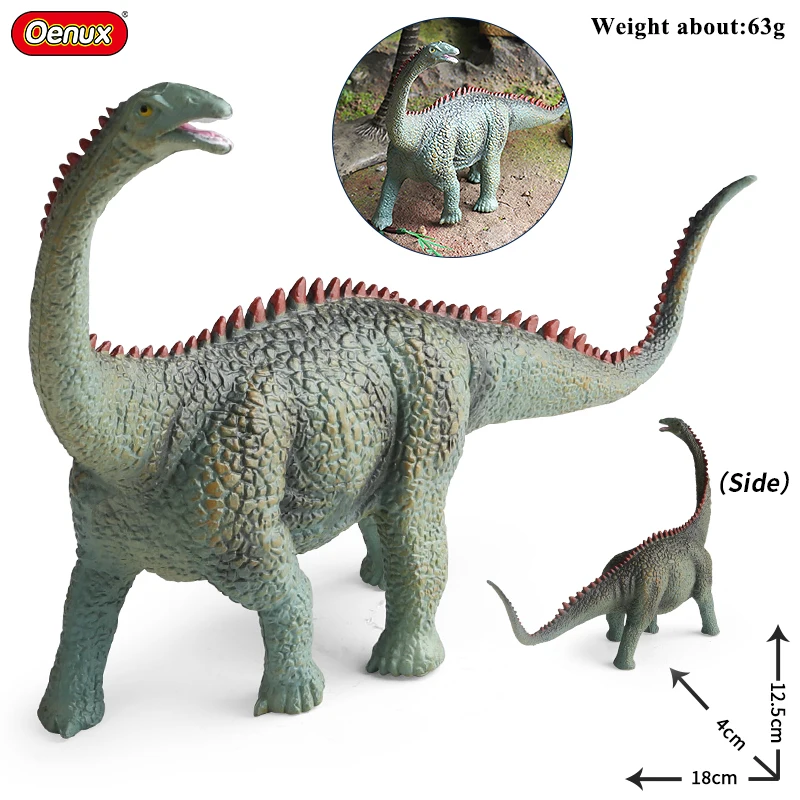 Oenux Jurassic Dinosaur Triceratops T-rex Baryonyx Spinosaurus Model Action Figures Animal Figurines Halloween Gift Kids Toy