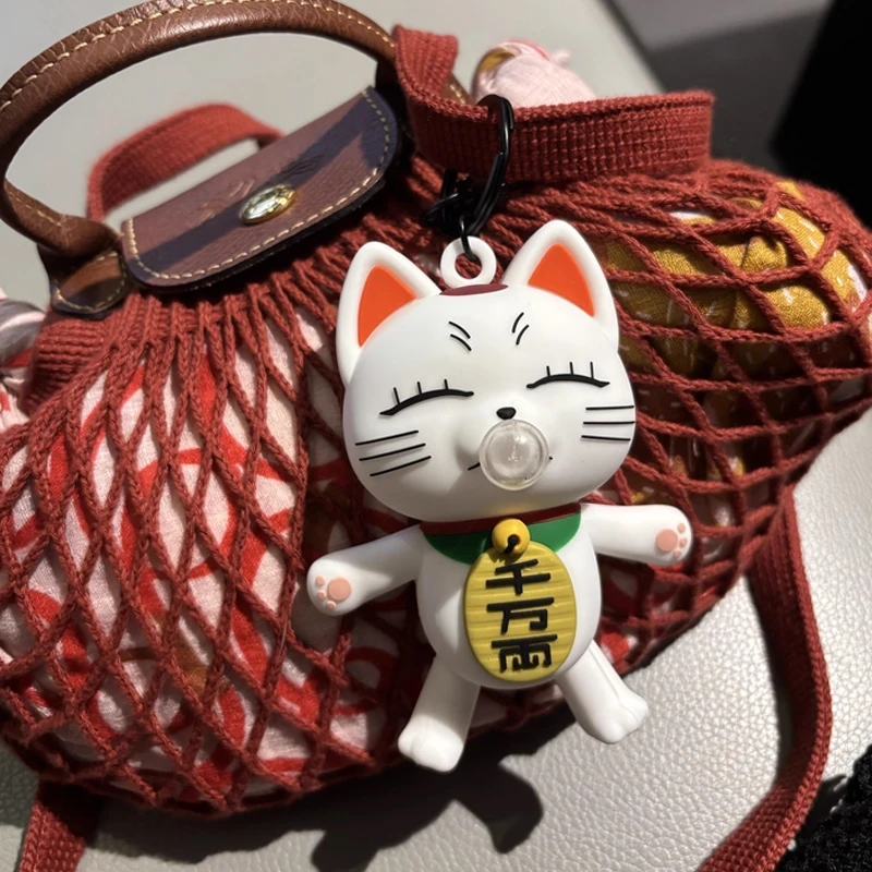 

В наличии Sunrisepop, натуральная игрушка-брелок Gu Mei Dandadan Turbo Granny Pop & Bubble, подвеска-брелок, подарок на день рождения для друга