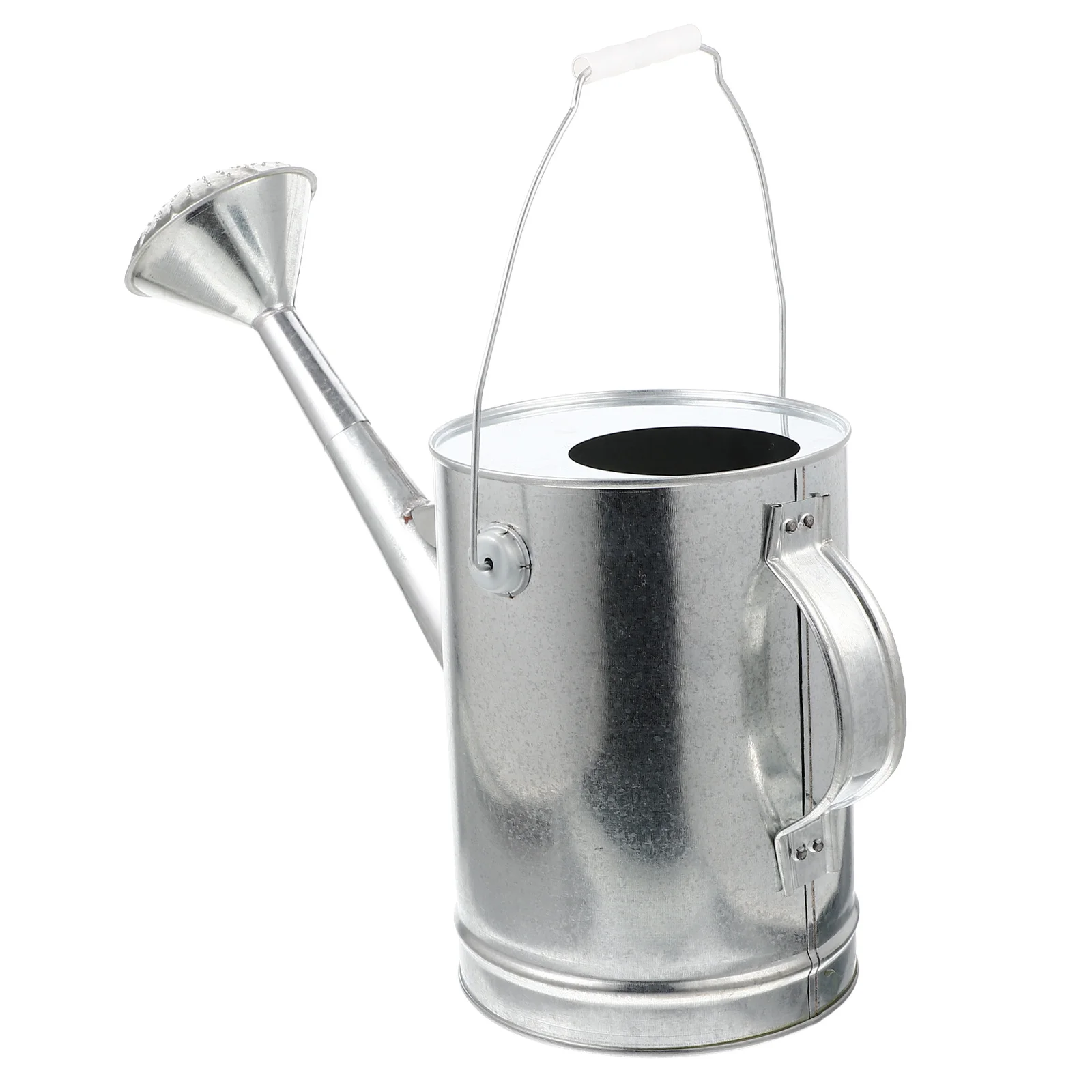 

Galvanized Iron Watering Can Thickened Vintage Design Indoor Outdoor Plant Watering Pot Long Spout Gardening Kettle Durable