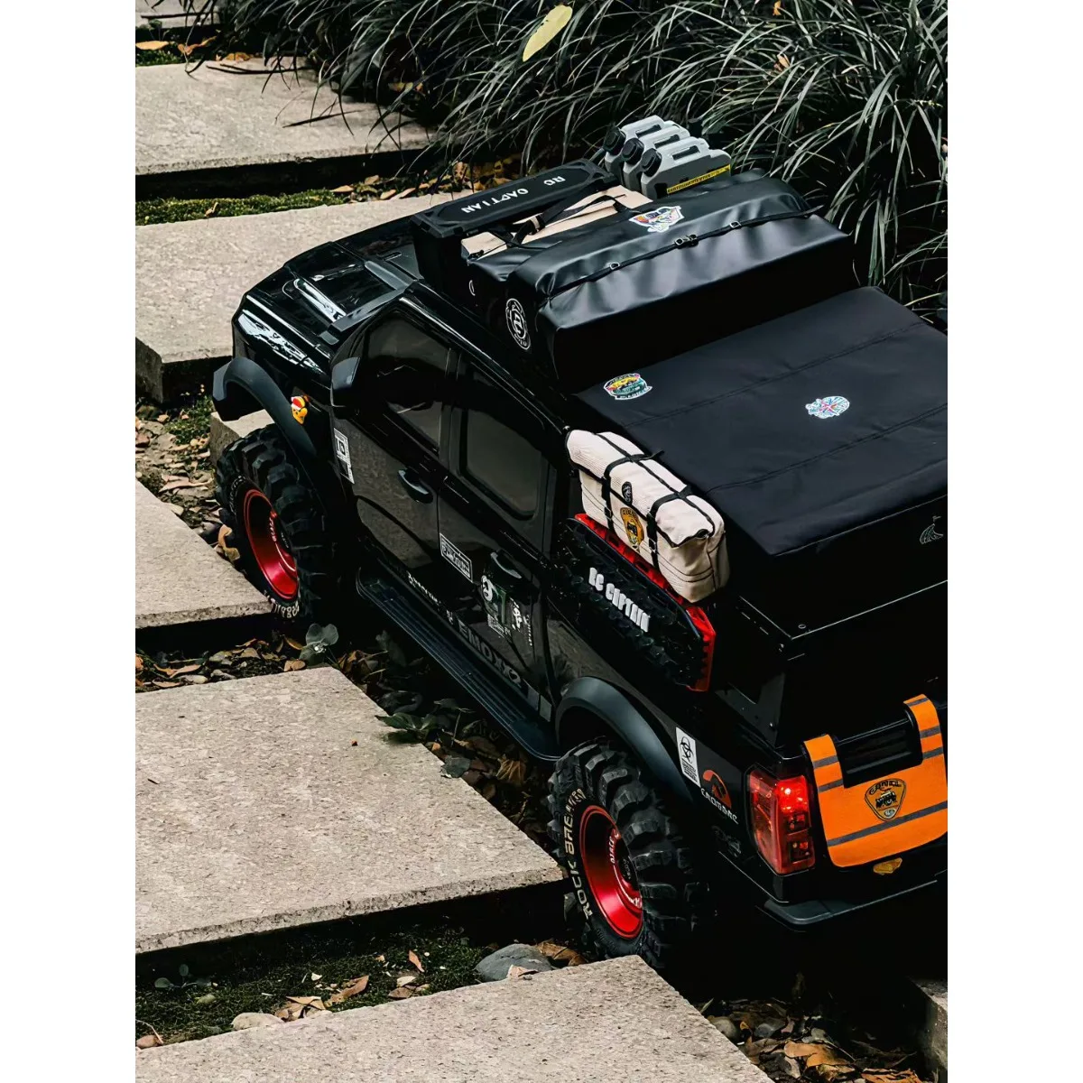 HooCrawler 1/10 RC Mini-Kraftstofftank-Set Dekoration Simulierter Kraftstofftank für 1/10 RC Crawler TRX4 SCX10 H10 Capra – Detail 10