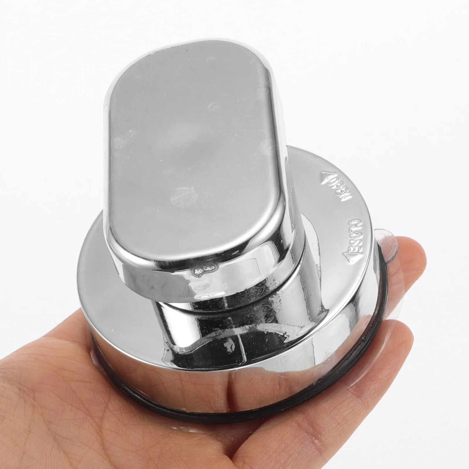 

Plastic Handle for Cabinet Doors No-Punch Easy Install Strong Adhesion Durable Glass Door Pull Handle Comfortable Grip