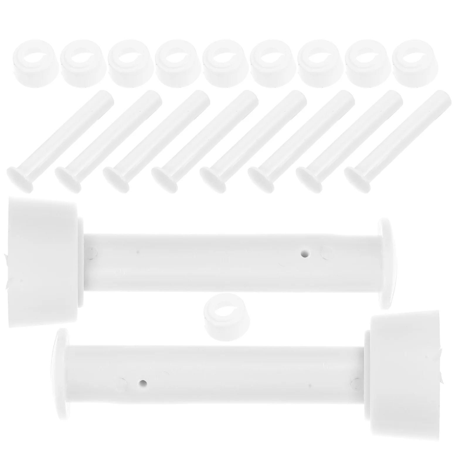 

10Pcs Round Frame Pool Pins Quick Replace Locking Bolts No Included for Intex Style Above Ground Pool