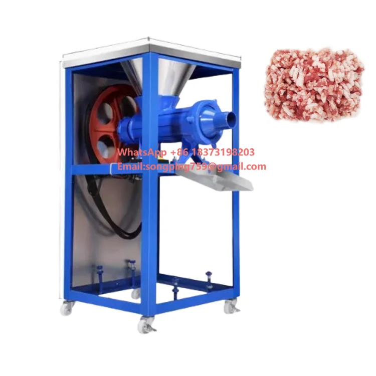 Stainless Steel Meat Grinder Meat Processing High Quality Meat Mincers Machine Beef Paste Grinding Machine