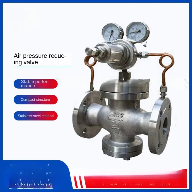 YK43X F-16P stainless steel gas pressure reducing valve, natural gas reducing