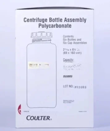 

Beckman 500ml Centrifuge Bottle 355605 With Sealing Cap 6Pcs/Box