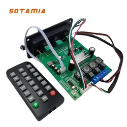 SOTAMIA TPA3116D2 Bluetooth 5.0 Amplifier Board 2x50W Sound Hifi Power Amplifiers Audio Stereo Mini Amp Treble Bass Adjustment