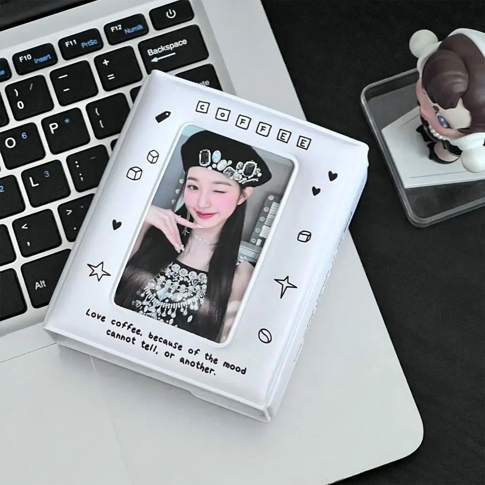 High Quality PVC Photo Album Creative Portable Envelope Card Bag 3 Inch School Stationery Card Package