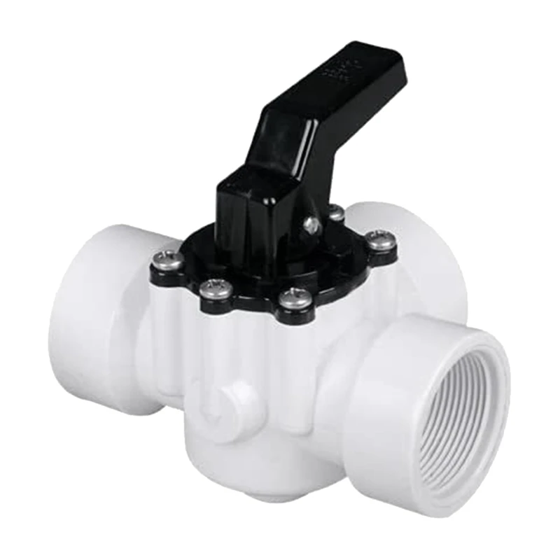 Plastic Valve Swimming Pool Hoses Connection Pump 3-Way Diverter Valve Hut Shut Off Ball Valve Air Pumps Accessories