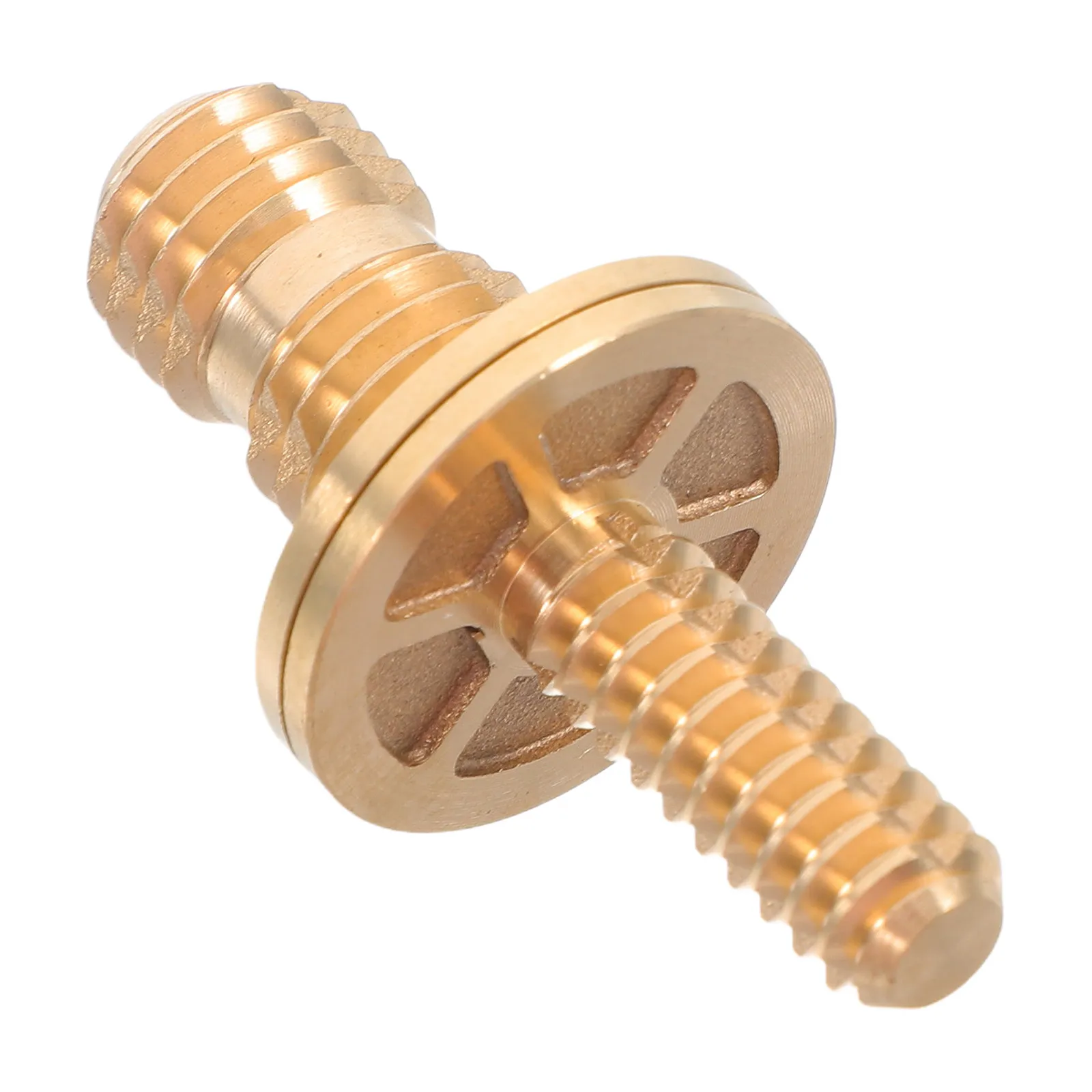 

High Strength Copper Pool Cue Joint Screw for Secure Connection Extended Grip Stability Easy Install Remove Fits Most Pool