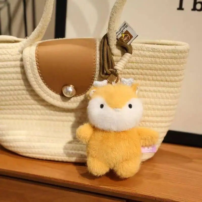 最新アニマルシリーズ バックパックペンダントキーホルダー かわいいぬいぐるみおもちゃ人形 漫画アニメ キュートな彼女へのホリデーギフト 楽しい人形