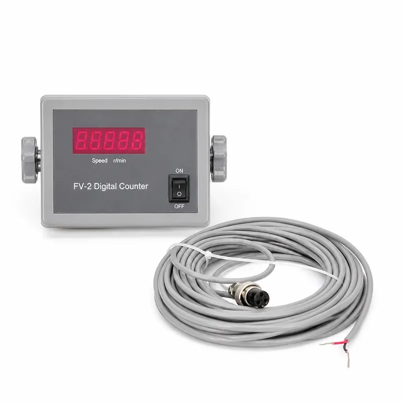12-36V Digital Tachometer Square Electronic Speed Monitor for Automotive Marine Diesel Engine RPM Gauge Meter
