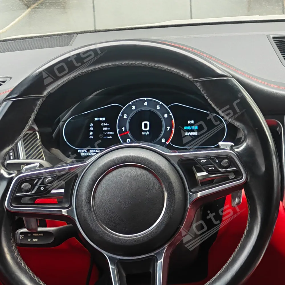 

For Porsche Macan 2014-2025 10.25 Inch Full LCD Instrument Cluster Digital Dashboard Virtual Cockpit Plug & Play Upgrade