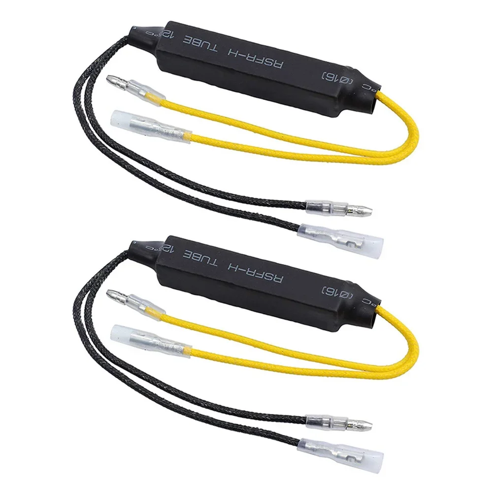 12V 21W Resistance Decoder 26 Ohm Resistor Decoder Solve Blinker Error Fault Decoder for Motorcycle Flashing Turn Signal Lights