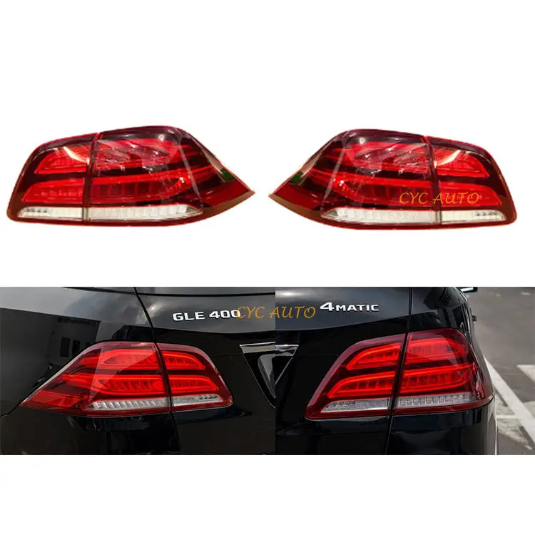 Auto Lighting Systems Car Rear Lamp stop Taillights For Mercedes Benz GLE GLS GLC SLC auto taillights factory